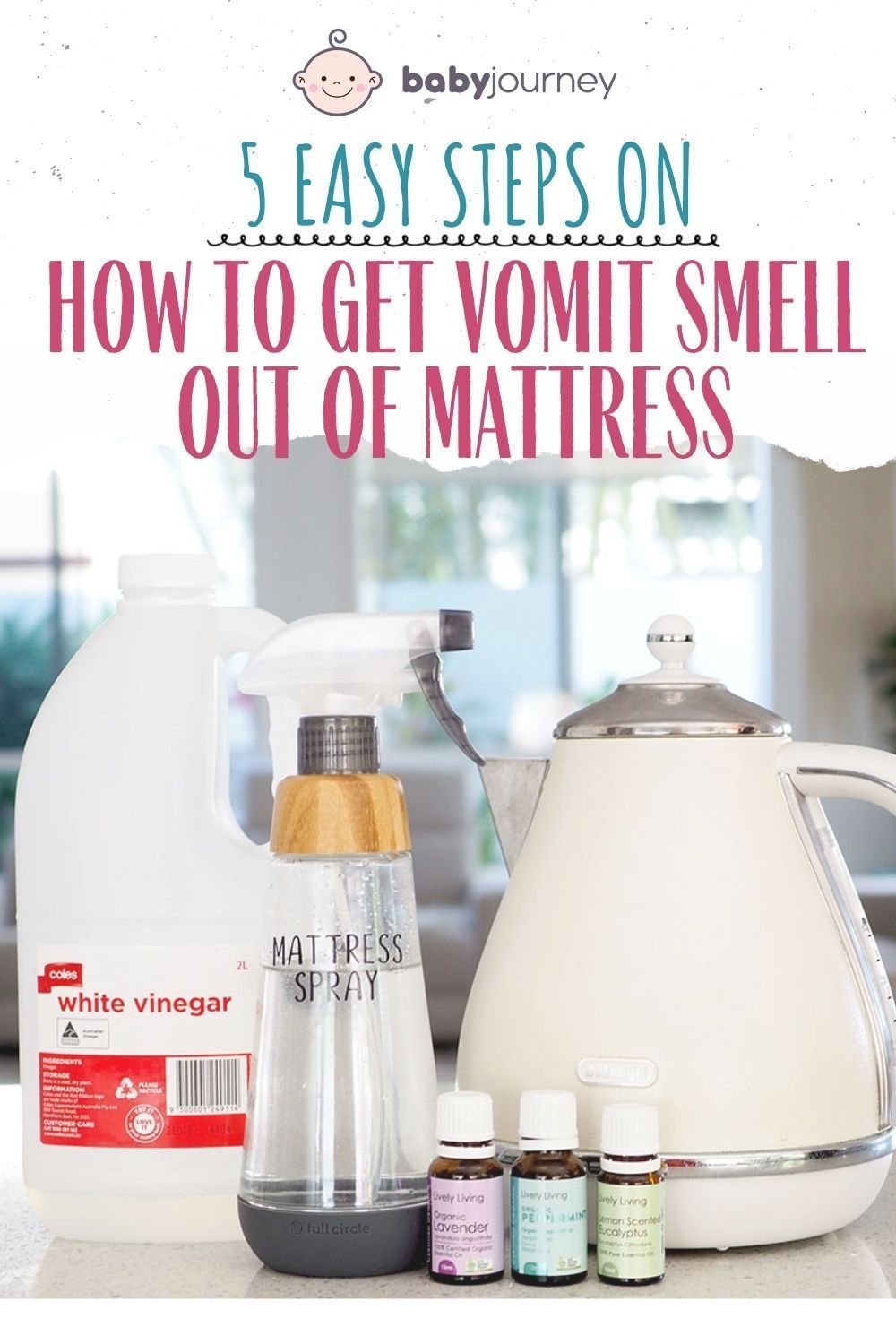 5 Easy Steps on How to Get Vomit Smell Out of Mattress